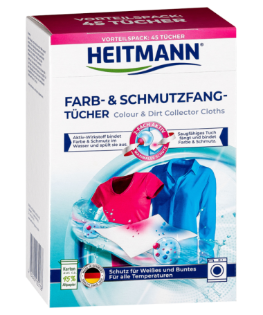 Heitmann Farb-Schmutzfangtucher chusteczki 20 szt