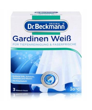 Dr Beckmann Gardinen Weiss wybielacz do tkanin 3x40g