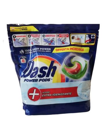 Dash Extra Higiene kapsułki do prania 46 szt