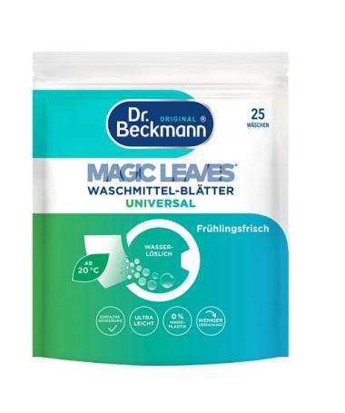 Dr.Beckmann Magiczne listki detergent do  prania uniwersalny 25szt